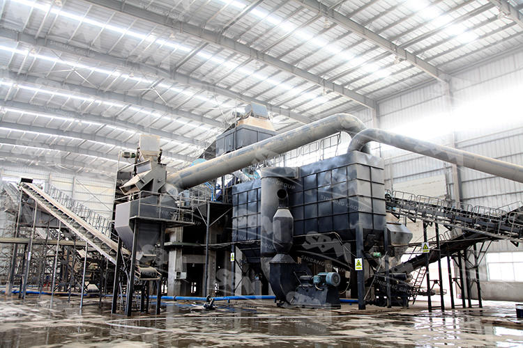 tuff crushing plant