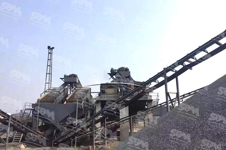 400tph sand making plant