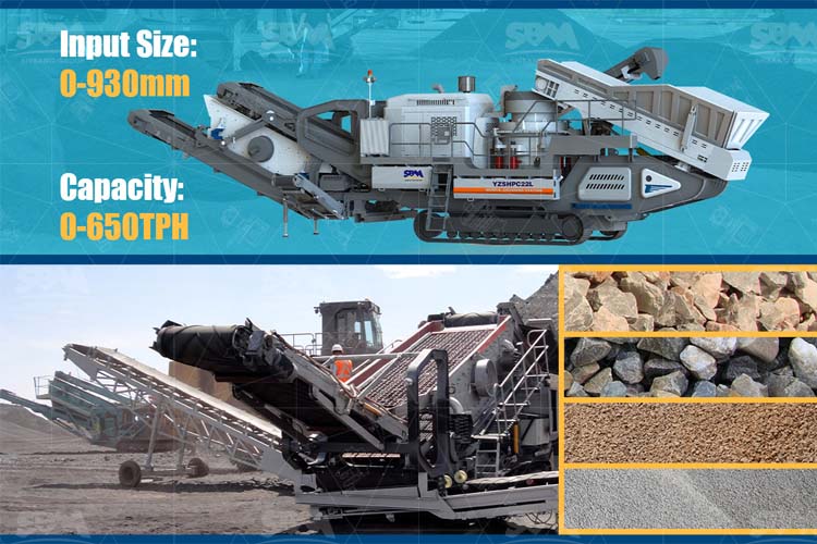 mobile concrete crusher